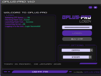 OPlusProLogin Tool TECNO/INFINIX/ITEL AUTH FLASH/FRP OTP [V6 MTK AND SPD]